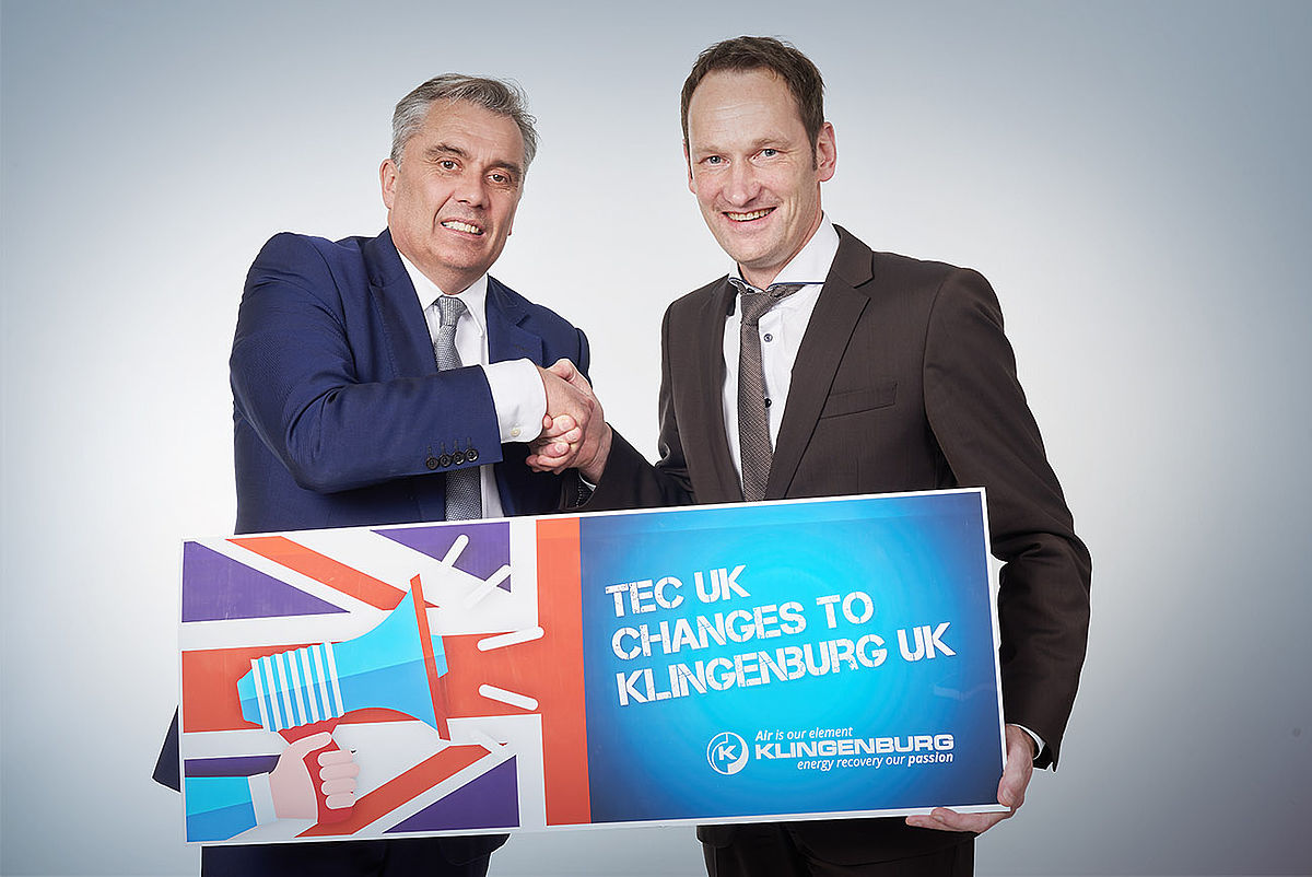 Klingenburg Investment into U.K. market / Name change of TEC UK LTD to Klingenburg U.K. LTD